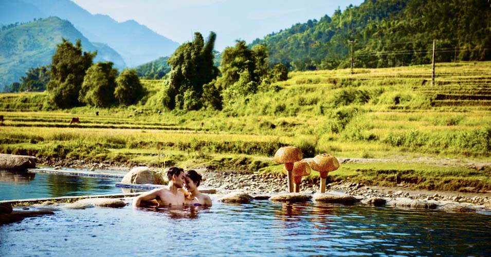 Things to do in Mu Cang Chai - hot spring in mu cang chai